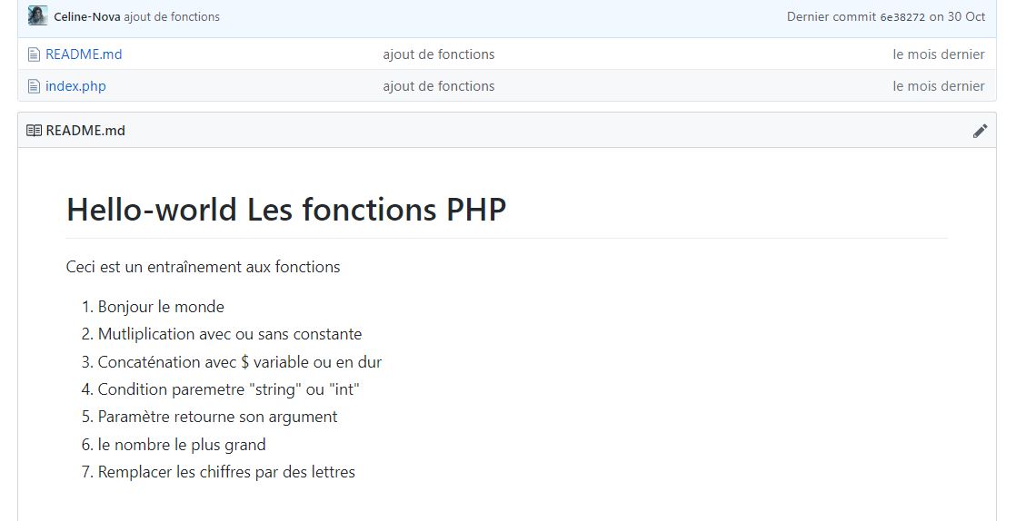 Photo fonctions php